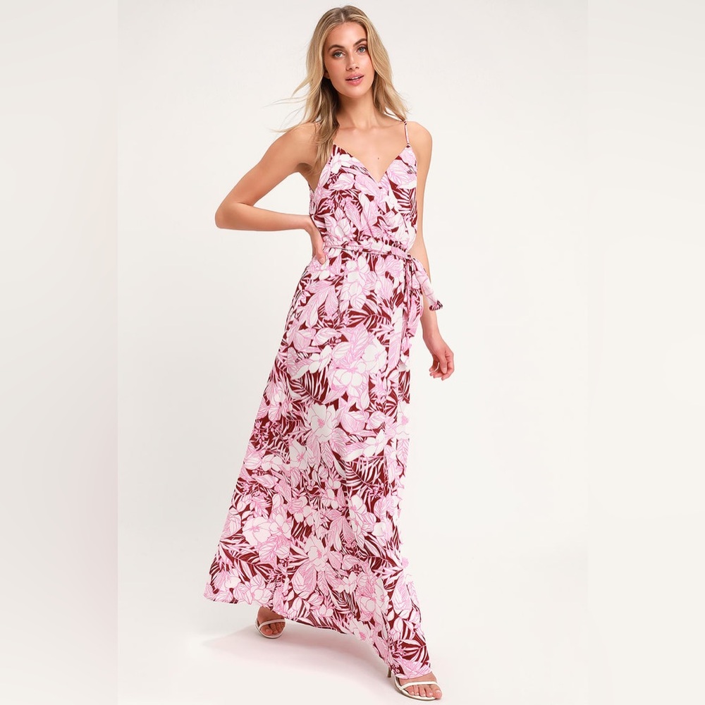 Pink Paradise Maxi Dress